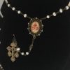 Rosario de perlas de los tres corazones