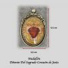 MEDALLON DETENTE DEL SAGRADO CORAZON DE JESUS