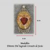 MEDALLON DETENTE DEL SAGRADO CORAZON DE JESUS