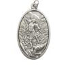 Medalla de San Miguel Arcangel y el angel de la guarda