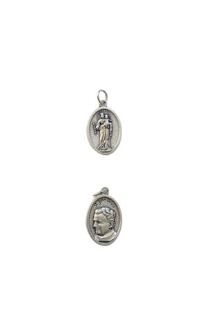 Medalla de San Bosco y Maria Auxiliadora
