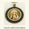 Medallas de La Virgen hechas en honor a su maternidad divina