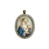 Medallón devocional del Inmaculado Corazón de María