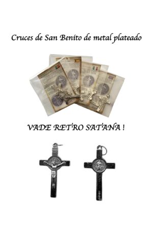 Cruz sacramental de San Benito-paquete ahorro