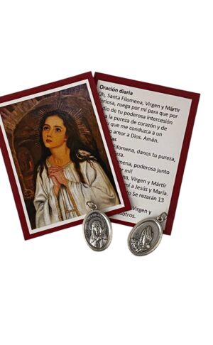 Alternative view of Medalla de Santa Filomena