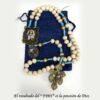 Rosario de combate en madera con los mas poderosos sacramentales en honor a la maternidad divina de La Virgen Maria