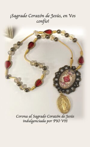 Corona al Sagrado Corazón de Jesús indulgenciada por PIO VII