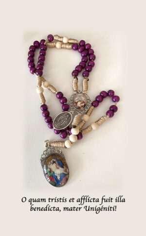 Corona de los 7 dolores de la Santisima Virgen