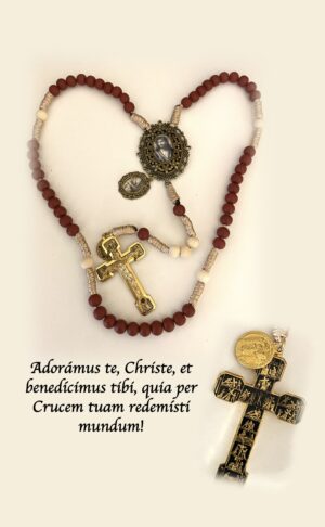 Rosario Cuaresma con crucifijo del Via crucis