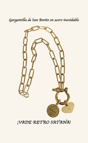 Gargantilla San Benito - Acero inoxidable