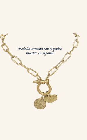 Gargantilla San Benito - Acero inoxidable