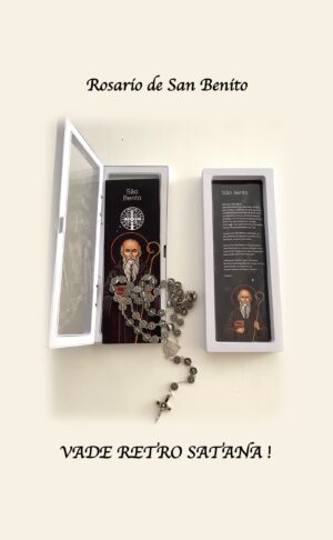 Rosario de San Benito en caja