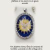 Medallón devocional del Espíritu Santo