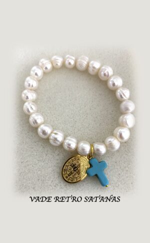 Pulsera de perlas naturales - San Benito