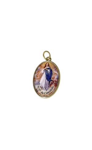 Medalla resina de La Inmaculada Concepción
