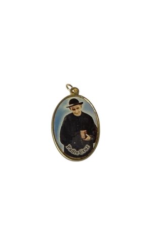 Medalla resina del Padre Cruz