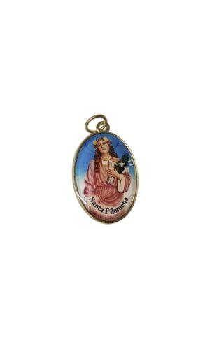 Medalla resina de Santa Filomena