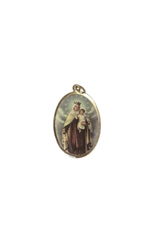 Medalla resina de La Virgen del Carmen
