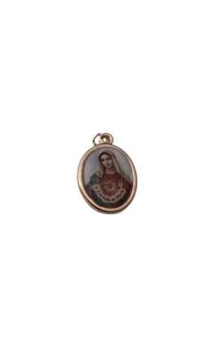 Medalla resina del Inmaculado Corazón de María
