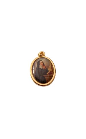 Medalla resina de Santa Rita