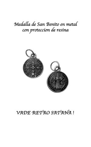 Medalla sacramental de San Benito